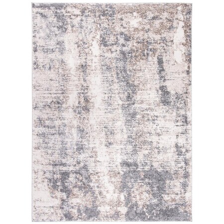 Safavieh 4 x 6 ft. Aston 700 Rectanglar Modern Contemporary Rug - Ivory & Grey ASN713A-4